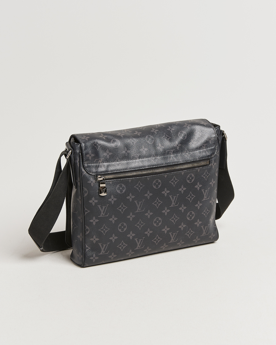 Herre | Louis Vuitton Pre-Owned District MM Bag Monogram Eclipse | Louis Vuitton Pre-Owned | District MM Bag Monogram Eclipse