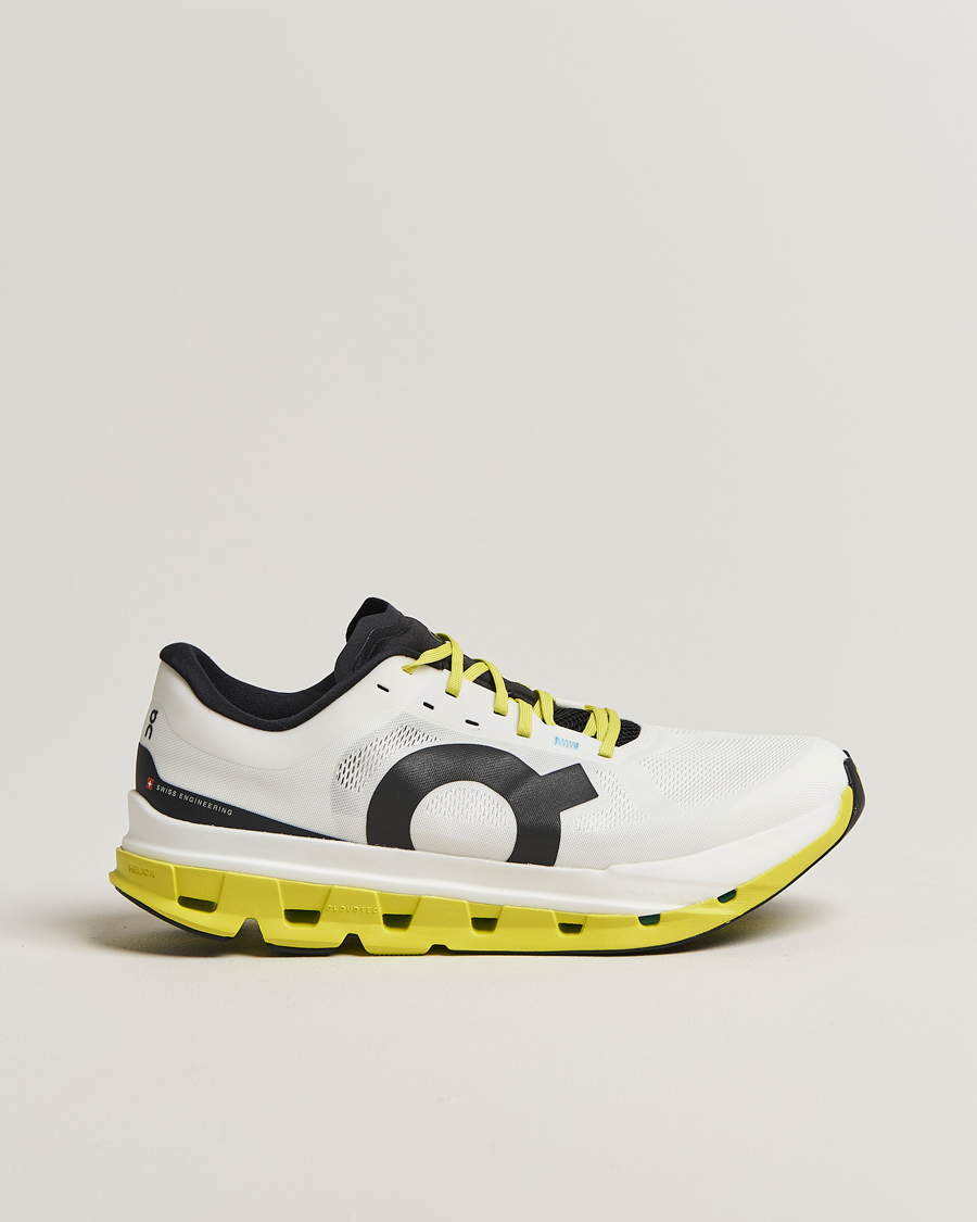 Herre | Løpesko | On | Cloudflow 5 White/Lime