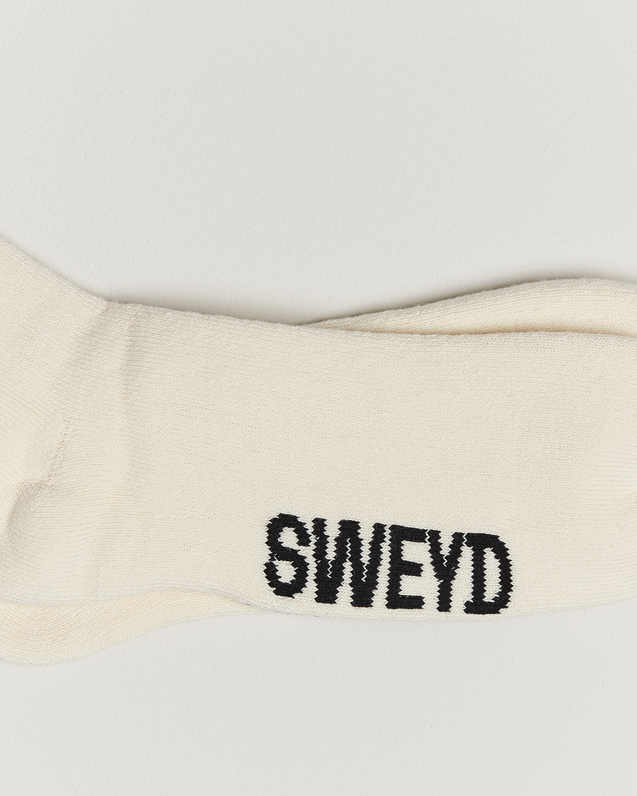 Herre | Undertøy | Sweyd | Cotton Cabin Socks Off White