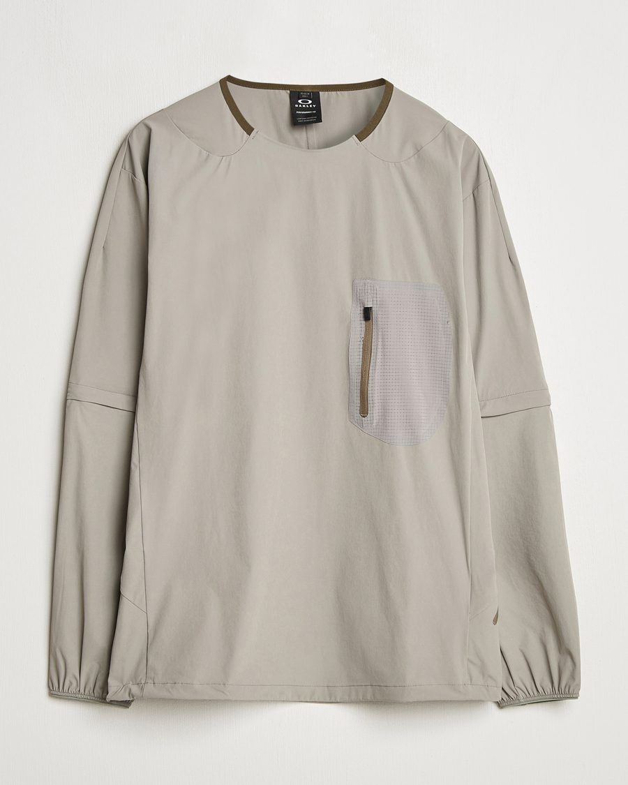Herre | T-Shirts | Oakley | Latitude Flight Convert Shell T-shirt Boulder Green
