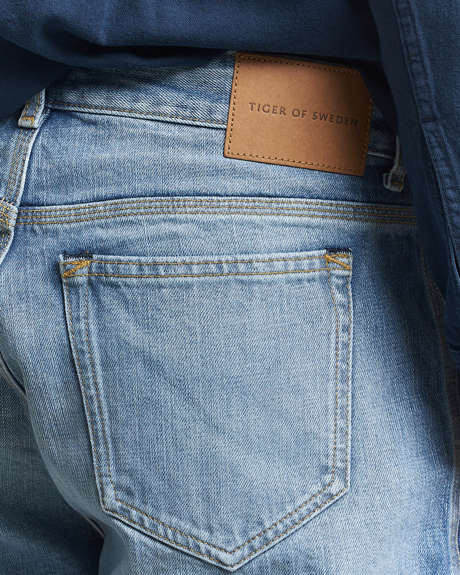 Herre | Shorts | Tiger of Sweden | Kylian Denim Shorts Medium Blue