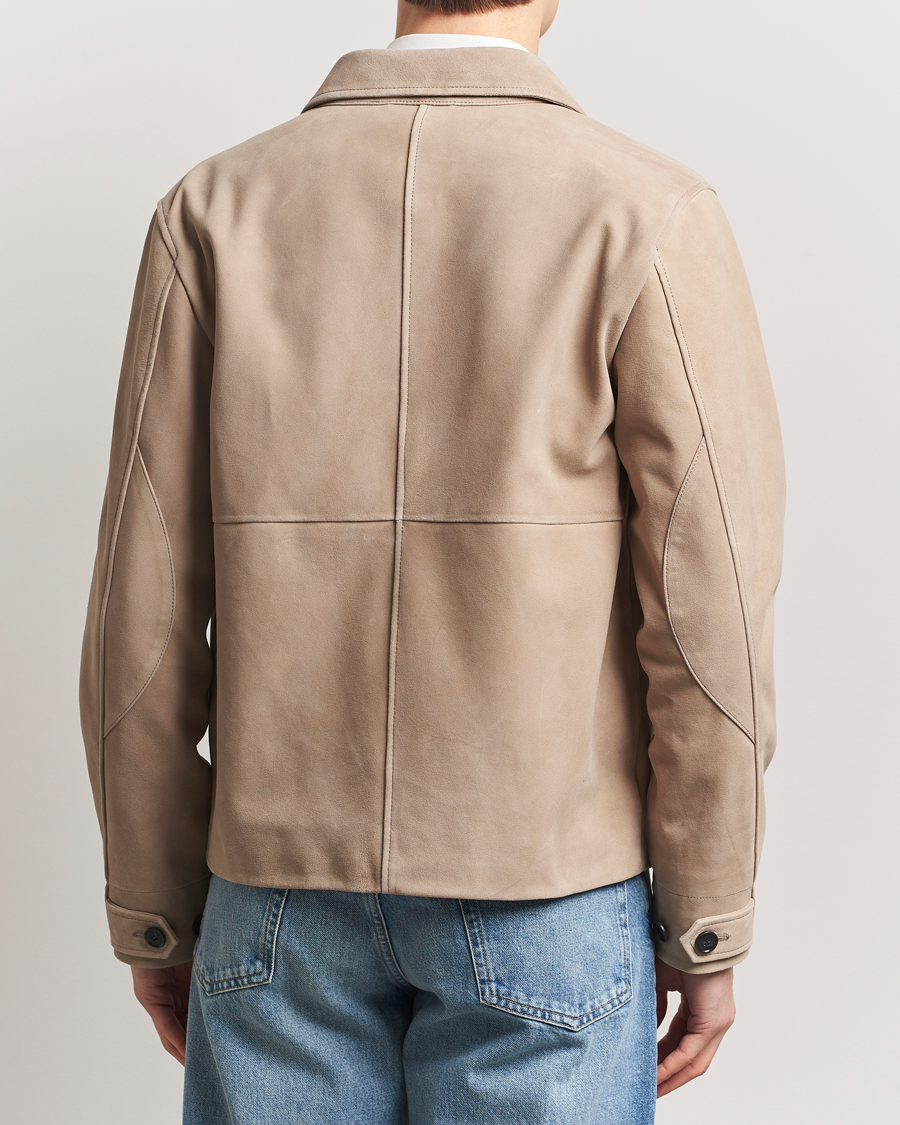 Herre | Jakker | Tiger of Sweden | Leeor Suede Jacket Light Brown