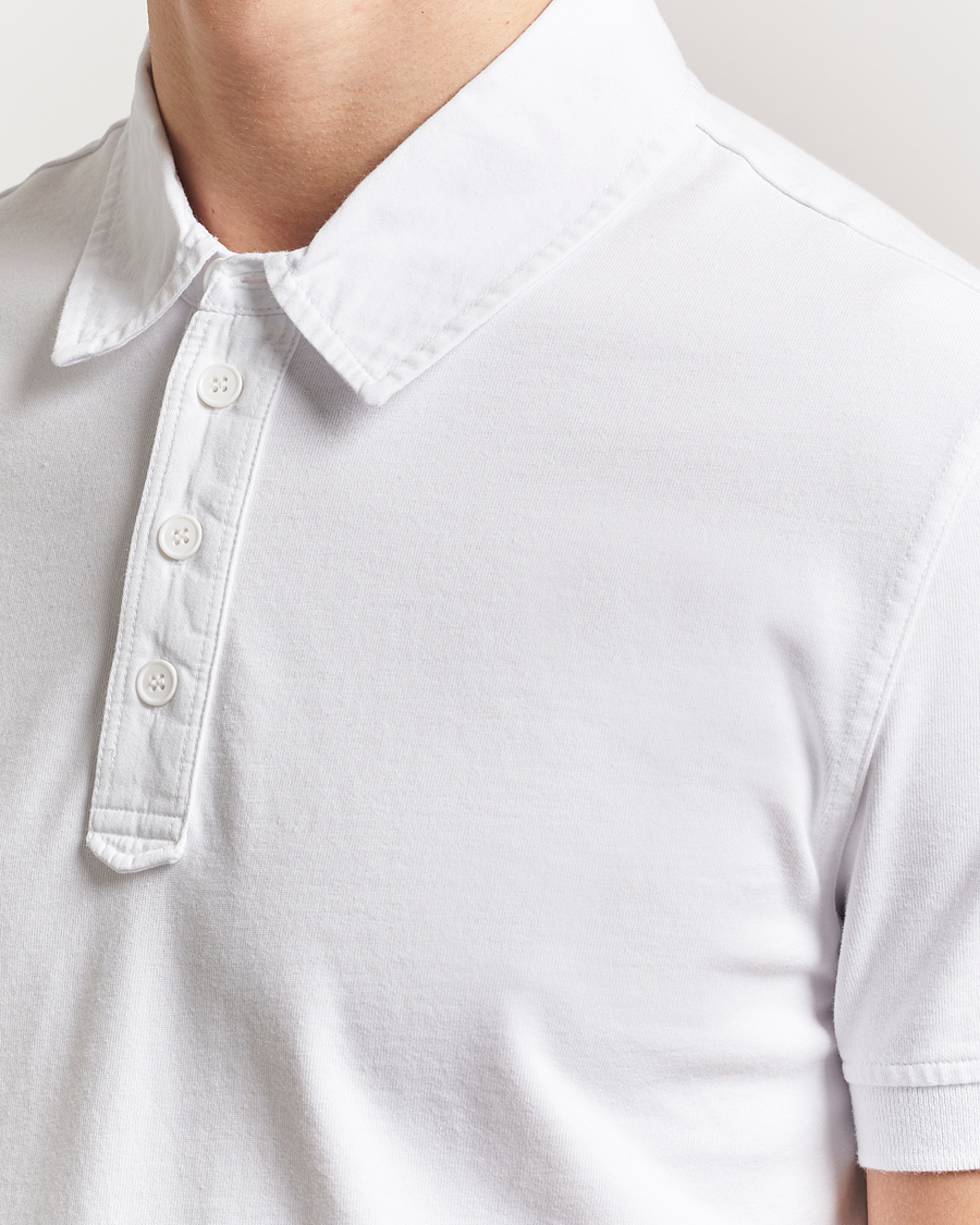 Herre | Pikéer | Tiger of Sweden | Ronen Cotton Polo Pure White