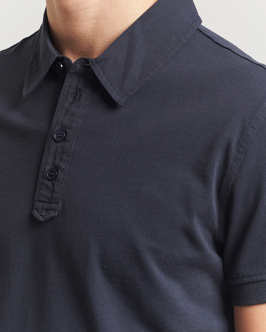 Herre | Pikéer | Tiger of Sweden | Ronen Cotton Polo Light Ink