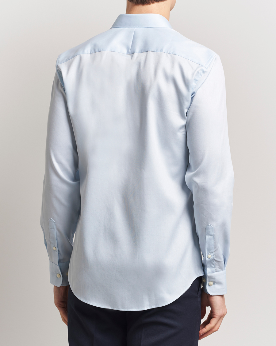 Herre | Skjorter | Tiger of Sweden | Adley Cotton Shirt Light Blue