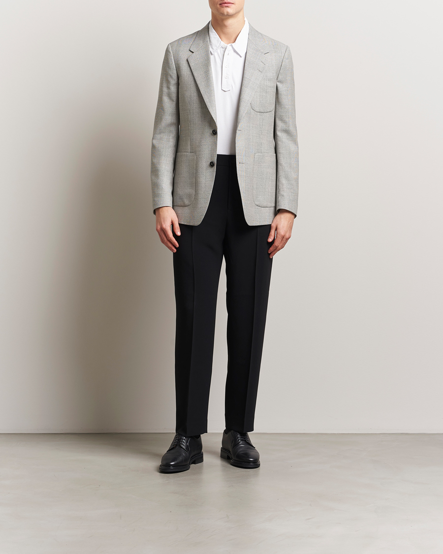 Herre | Dressjakker | Tiger of Sweden | Julien Wool Checked Blazer Granite