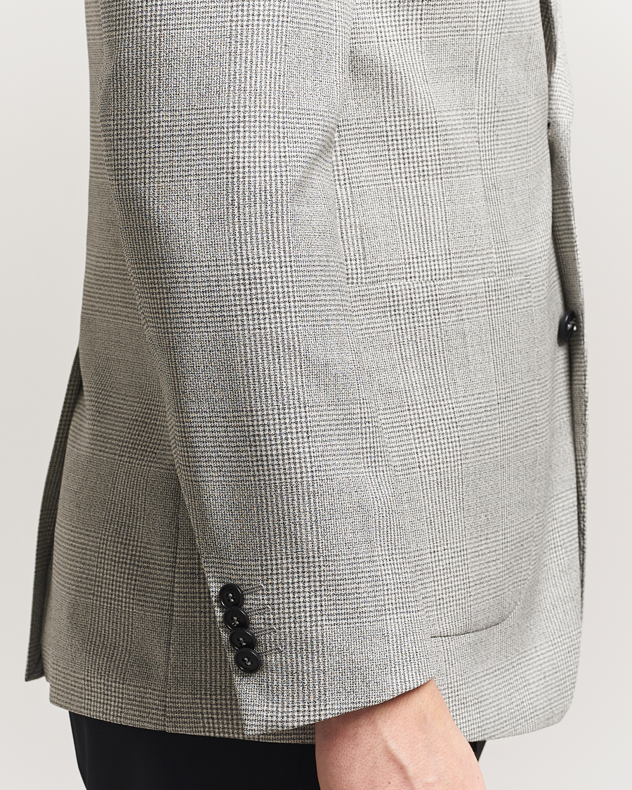 Herre | Dressjakker | Tiger of Sweden | Julien Wool Checked Blazer Granite