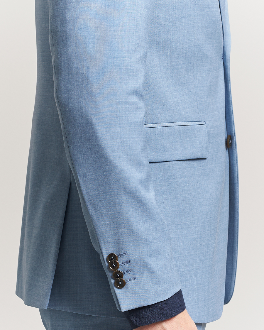 Herre | Dressjakker | Tiger of Sweden | Justin Wool Blazer Rustic Blue