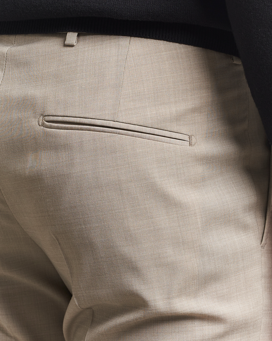 Herre | Bukser | Tiger of Sweden | Tenuta Wool Trousers Sand