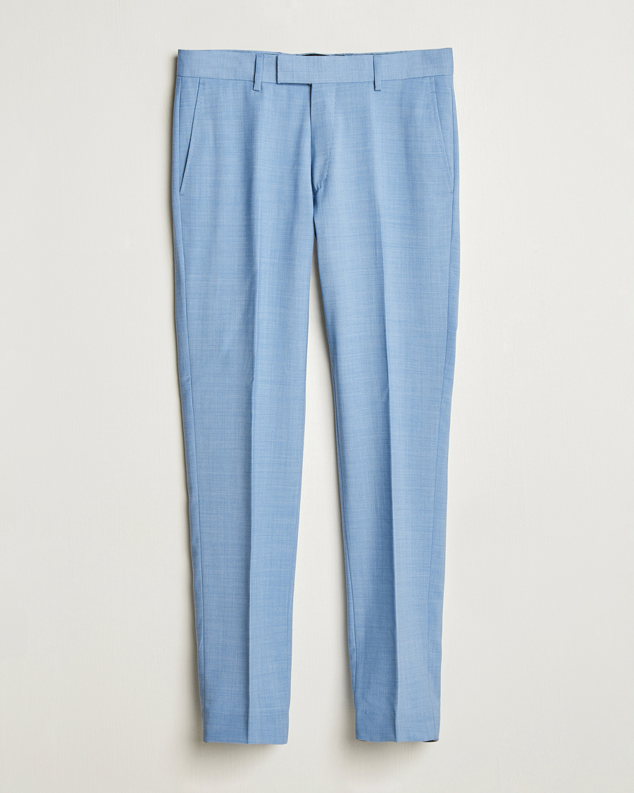 Herre | Bukser | Tiger of Sweden | Tenuta Wool Trousers Rustic Blue
