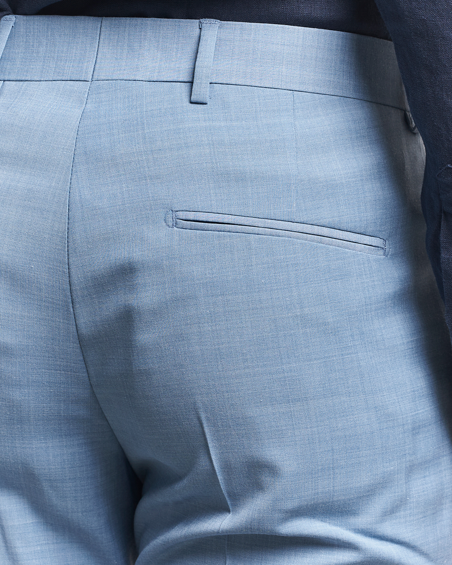 Herre | Bukser | Tiger of Sweden | Tenuta Wool Trousers Rustic Blue