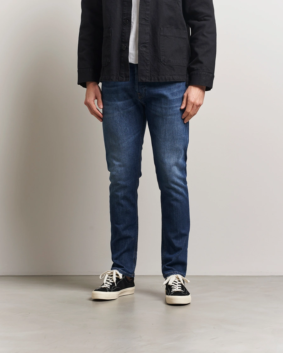 Herre | Jeans | Dondup | Icon Regular Fit Jeans Dark Blue
