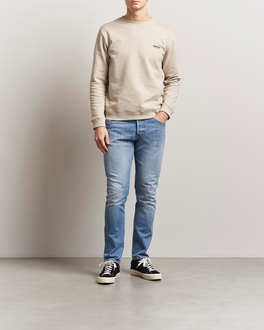 Herre | Jeans | Dondup | Icon Regular Fit Jeans Light Blue