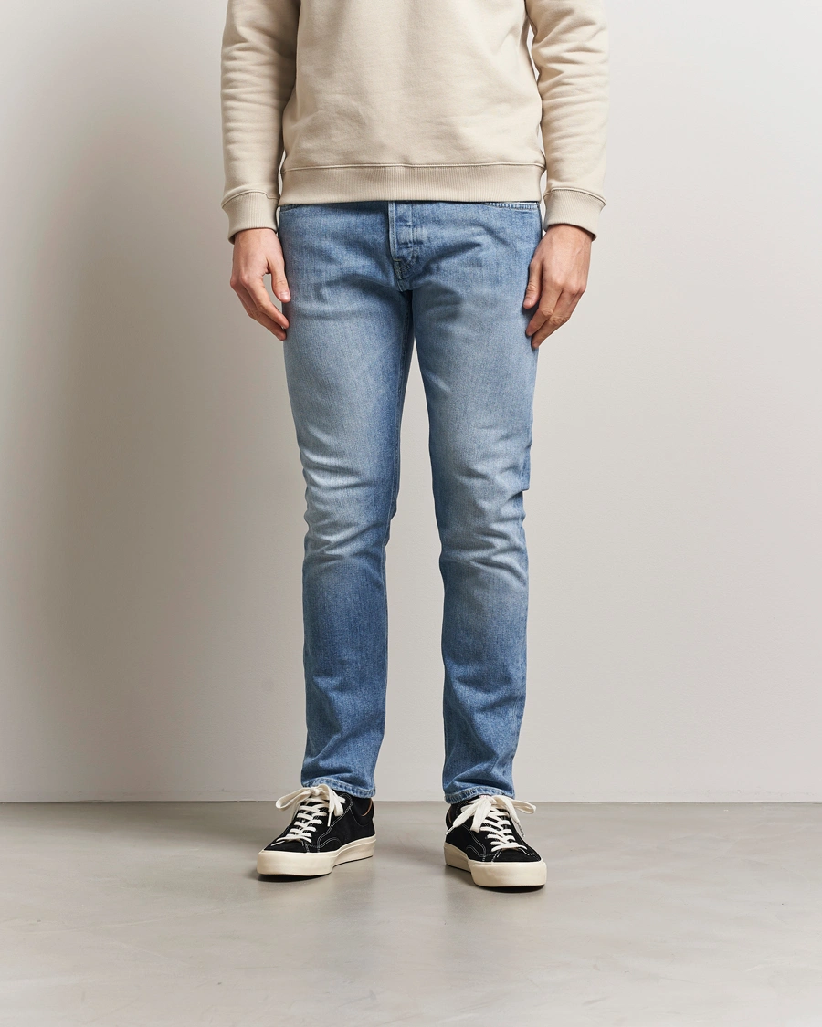 Herre | Jeans | Dondup | Icon Regular Fit Jeans Light Blue