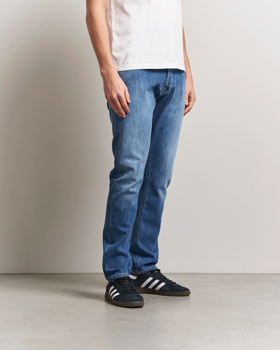 Herre | Jeans | Dondup | Icon Regular Fit Jeans Medium Blue
