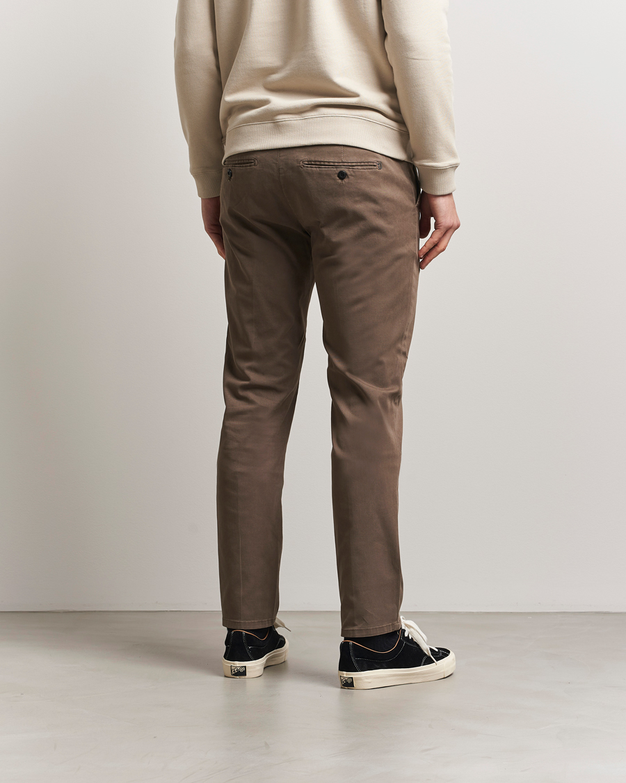 Herre | Bukser | Dondup | Spiritisimo Peached Gabardine Chino Brown