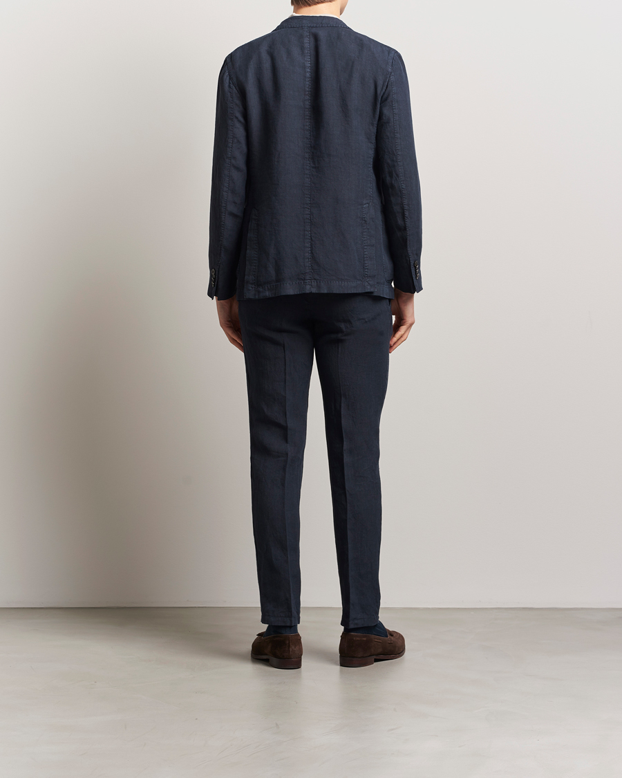 Herre | Dresser | Boglioli | K Jacket Linen Suit Navy