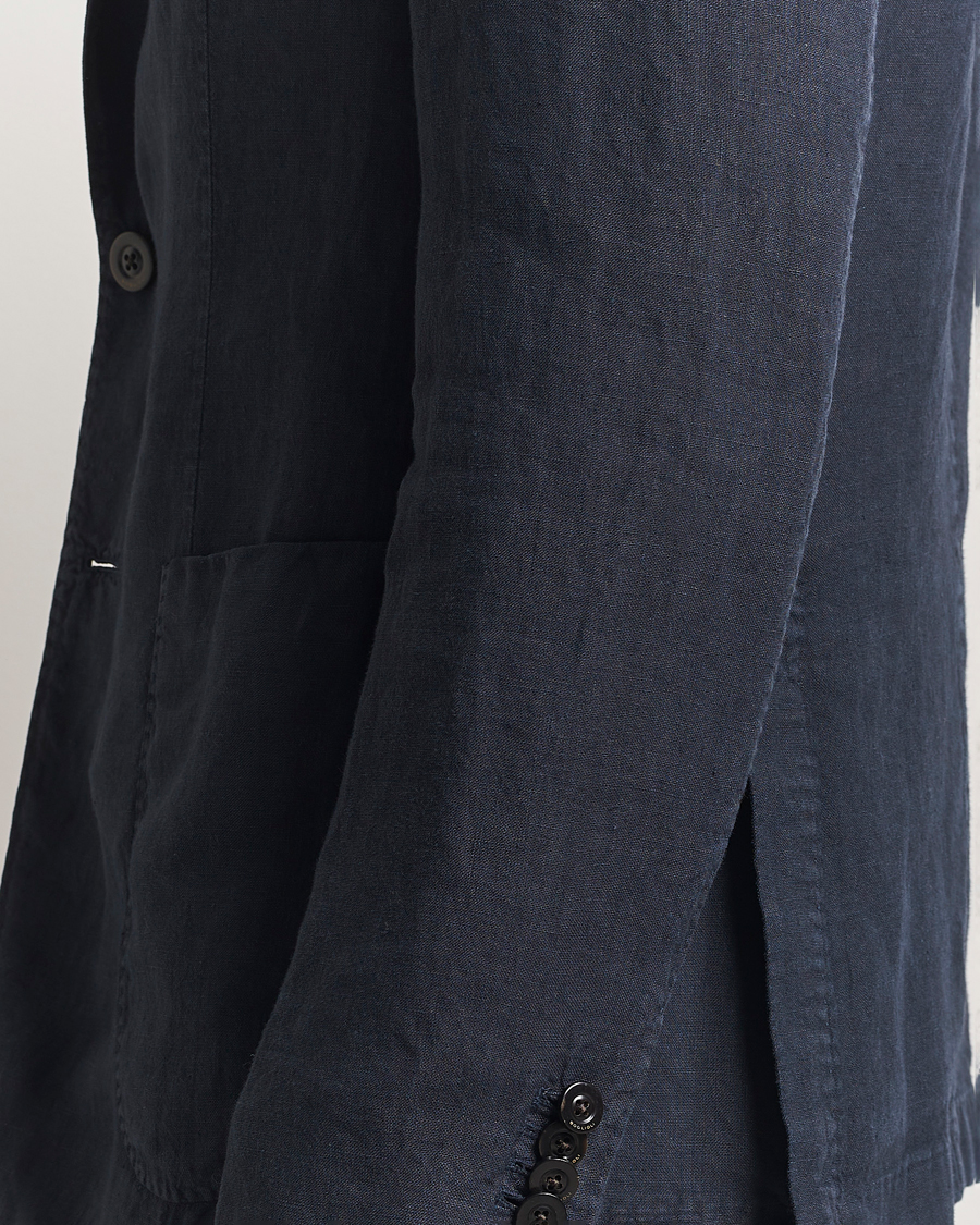 Herre | Dresser | Boglioli | K Jacket Linen Suit Navy