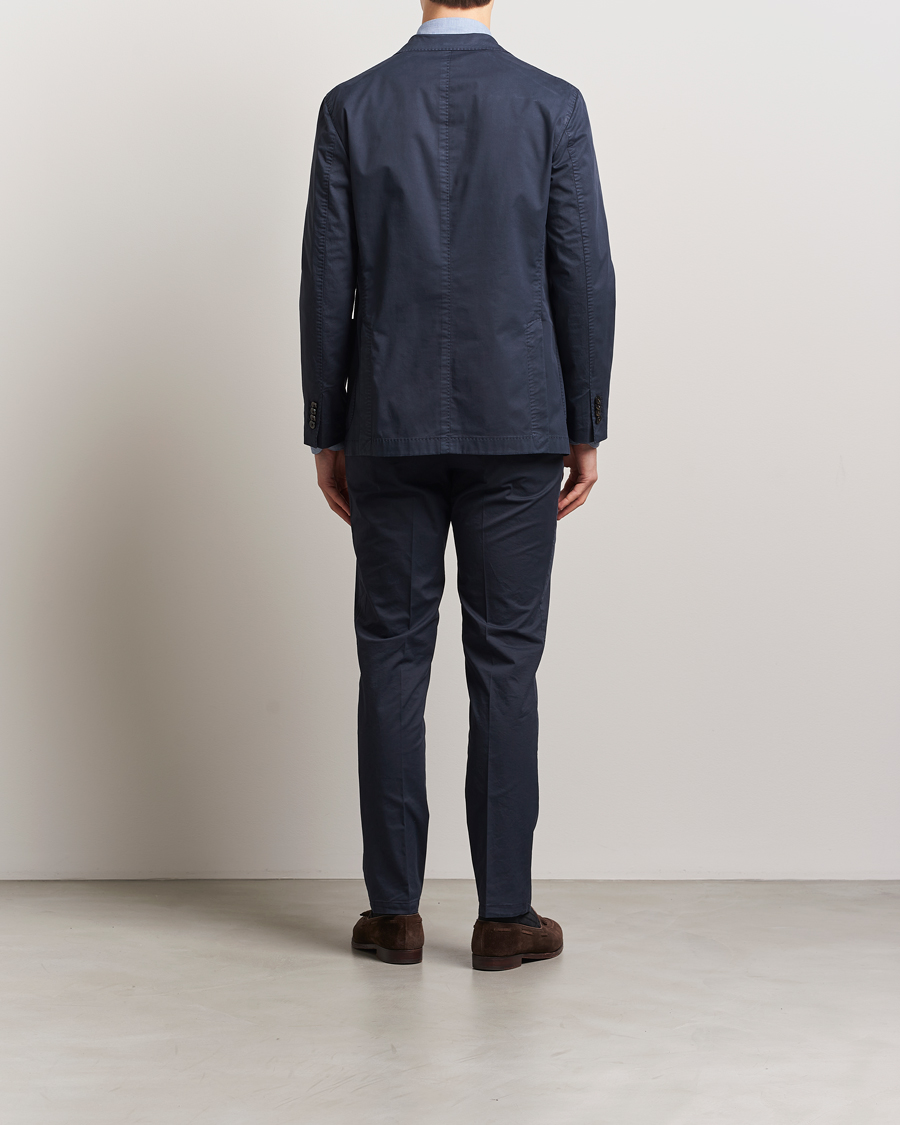 Herre | Dresser | Boglioli | K Jacket Supima Cotton Suit Navy