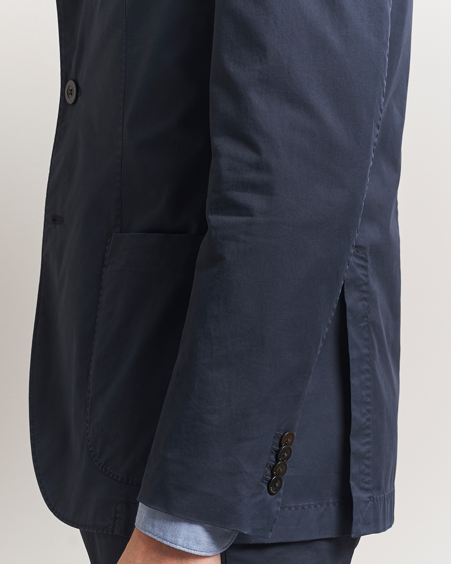 Herre | Dresser | Boglioli | K Jacket Supima Cotton Suit Navy