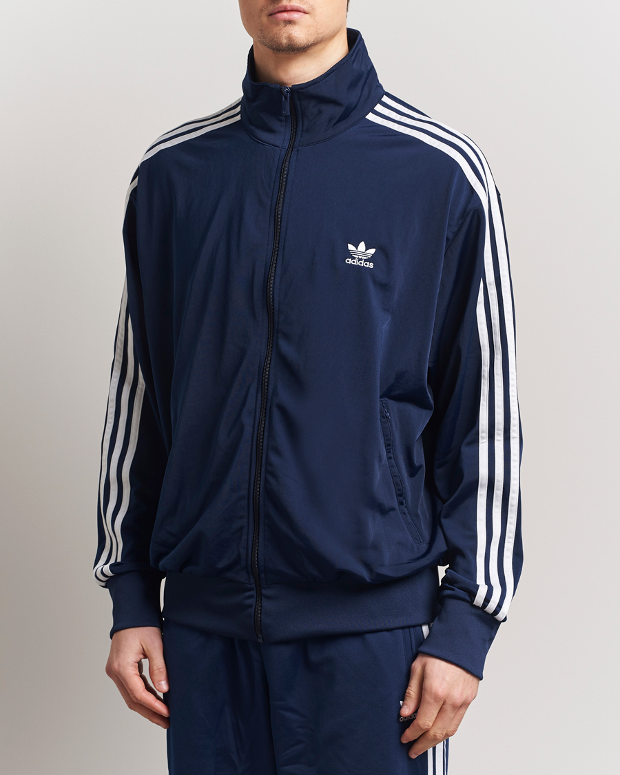 Herre | Gensere | adidas Originals | Firebird Full Zip Navy/White