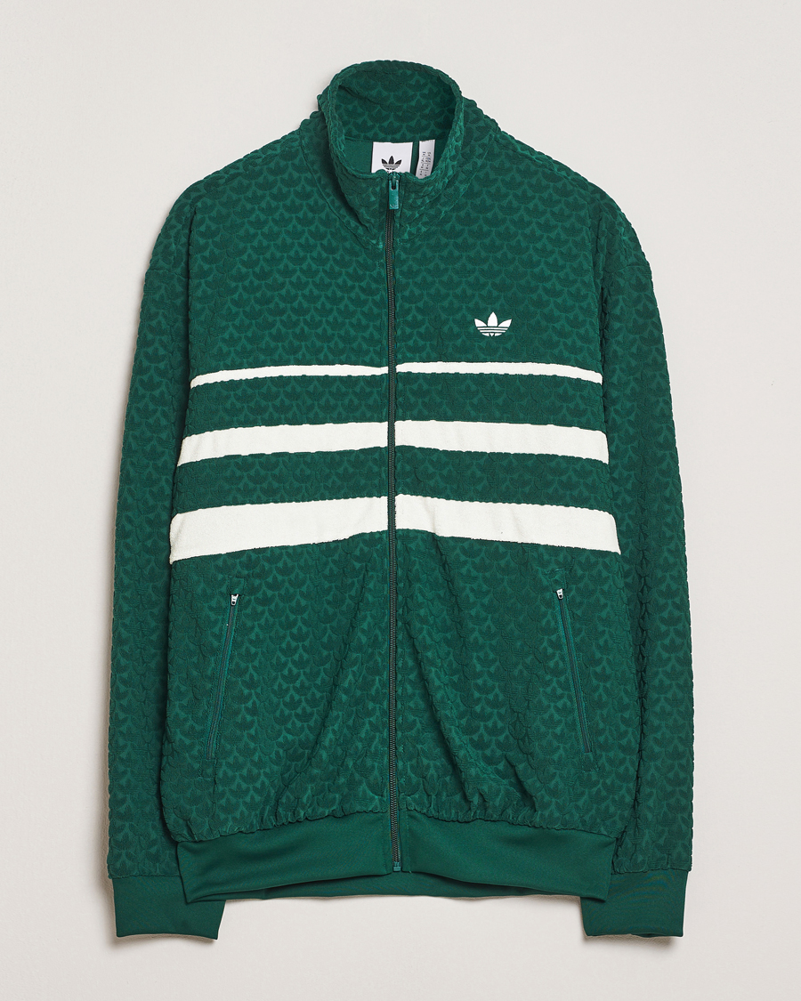 Herre | Gensere | adidas Originals | Q12 Monogram Track Jacket Green