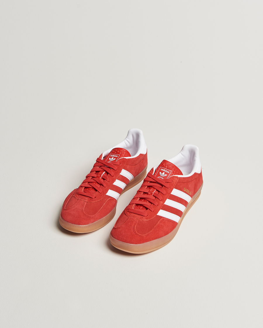 Herre | Sneakers | adidas Originals | Gazelle Indoor Sneaker Red/White