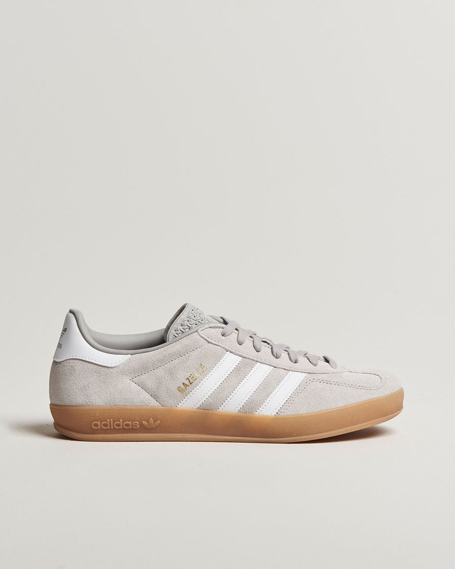 Herre | Sneakers | adidas Originals | Gazelle Indoor Sneaker Light Grey/White