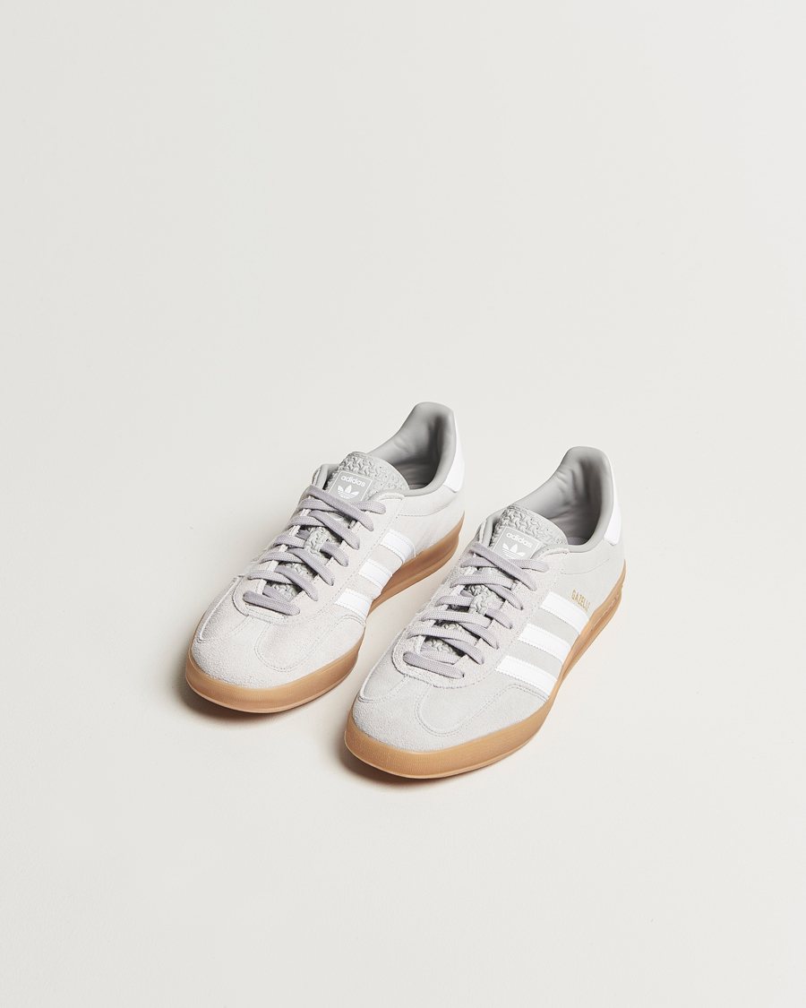 Herre | Sneakers | adidas Originals | Gazelle Indoor Sneaker Light Grey/White