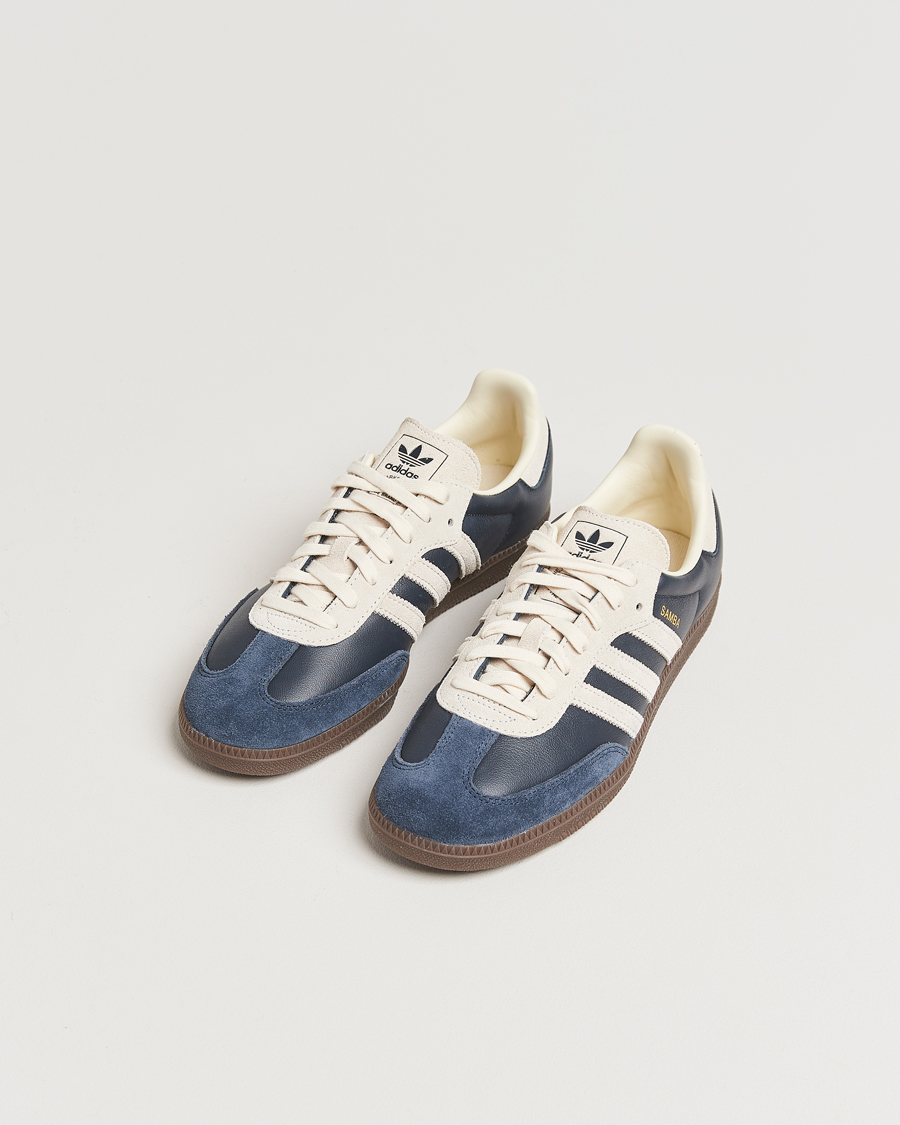 Herre | Sneakers | adidas Originals | Samba Original Sneaker Dark Blue/Off White