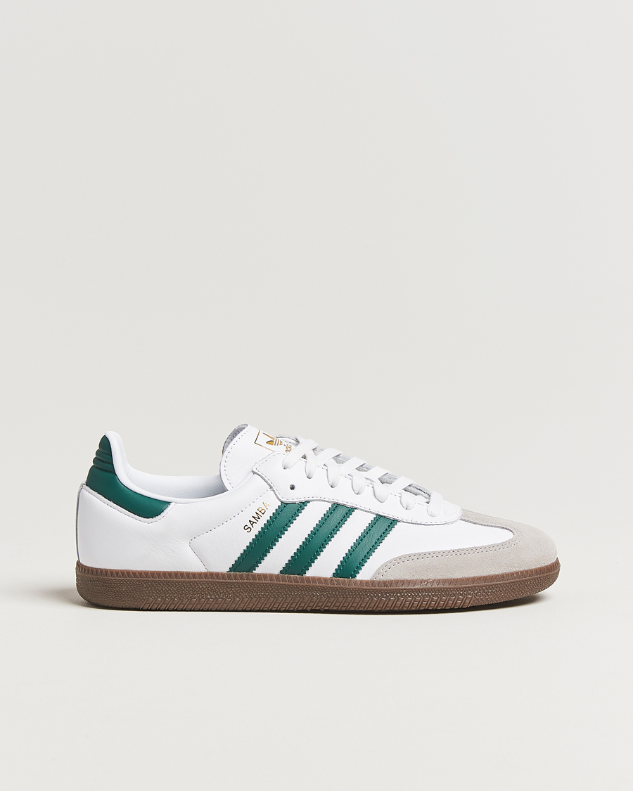 Herre | Sneakers | adidas Originals | Samba Original Sneaker White/Green