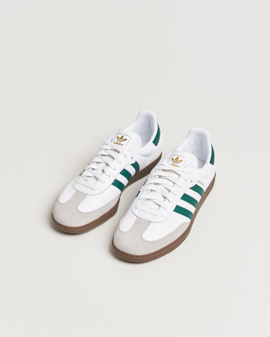 Herre | Sneakers | adidas Originals | Samba Original Sneaker White/Green