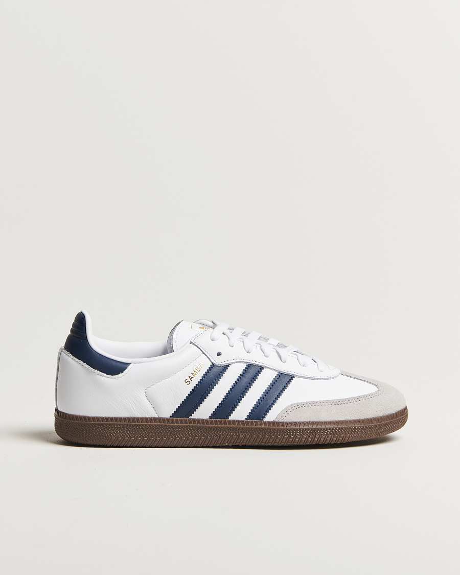 Herre | Sneakers | adidas Originals | Samba Original Sneaker White/Navy
