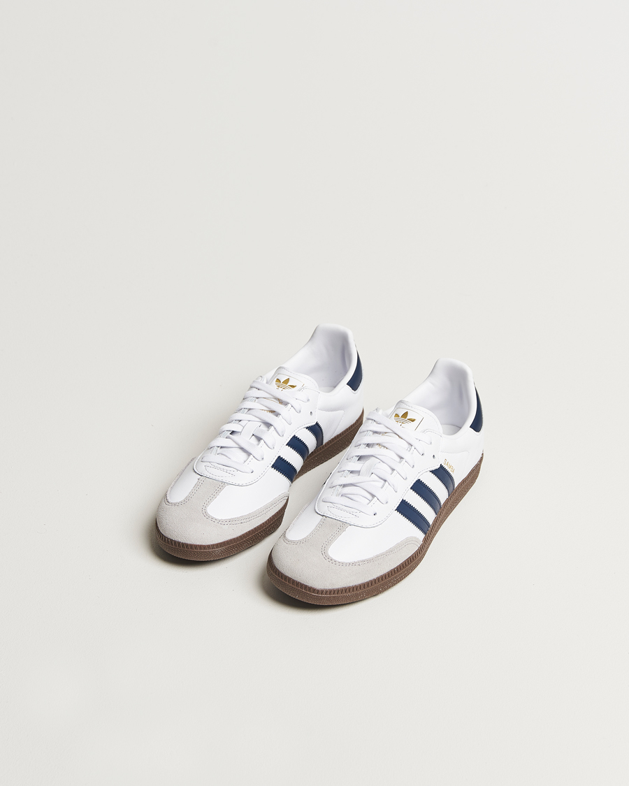 Herre | Sneakers | adidas Originals | Samba Original Sneaker White/Navy