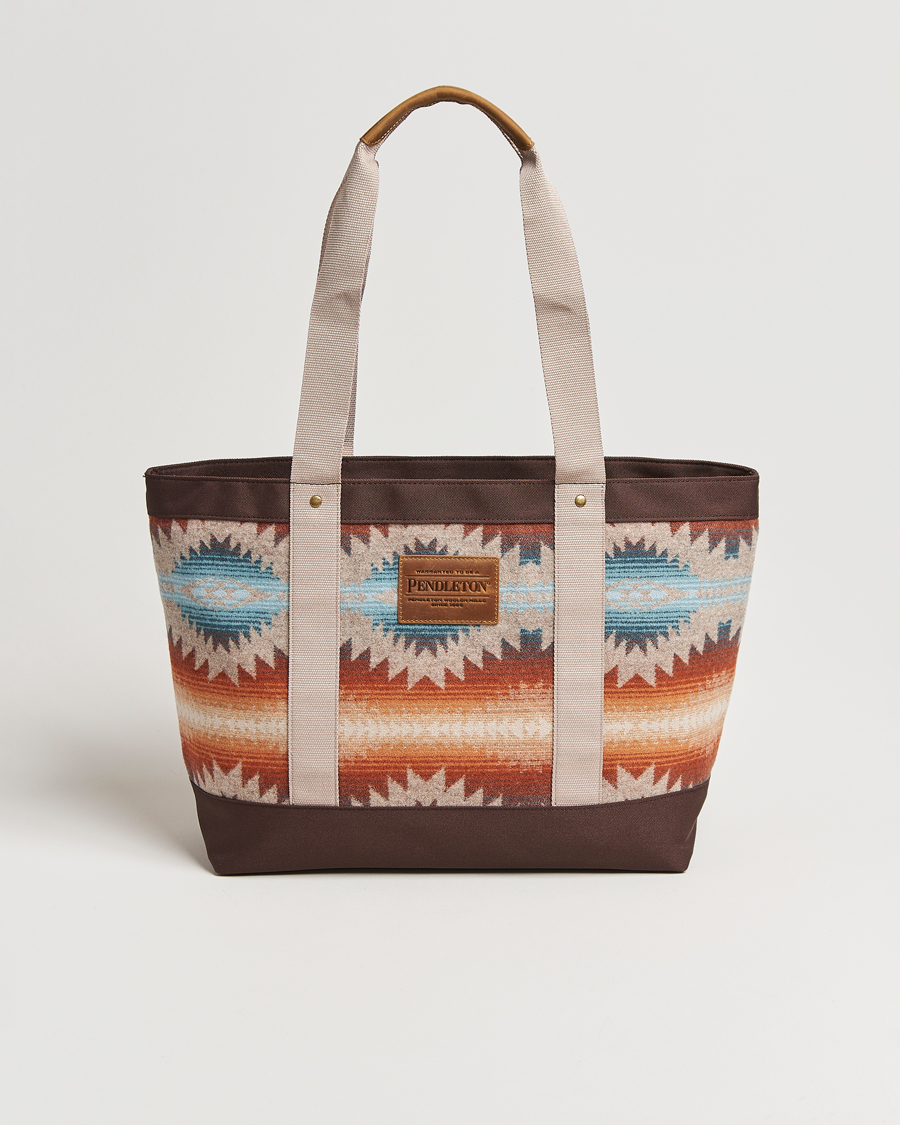 Herre | Vesker | Pendleton | Zip Tote Bag Sunset Pass Brown