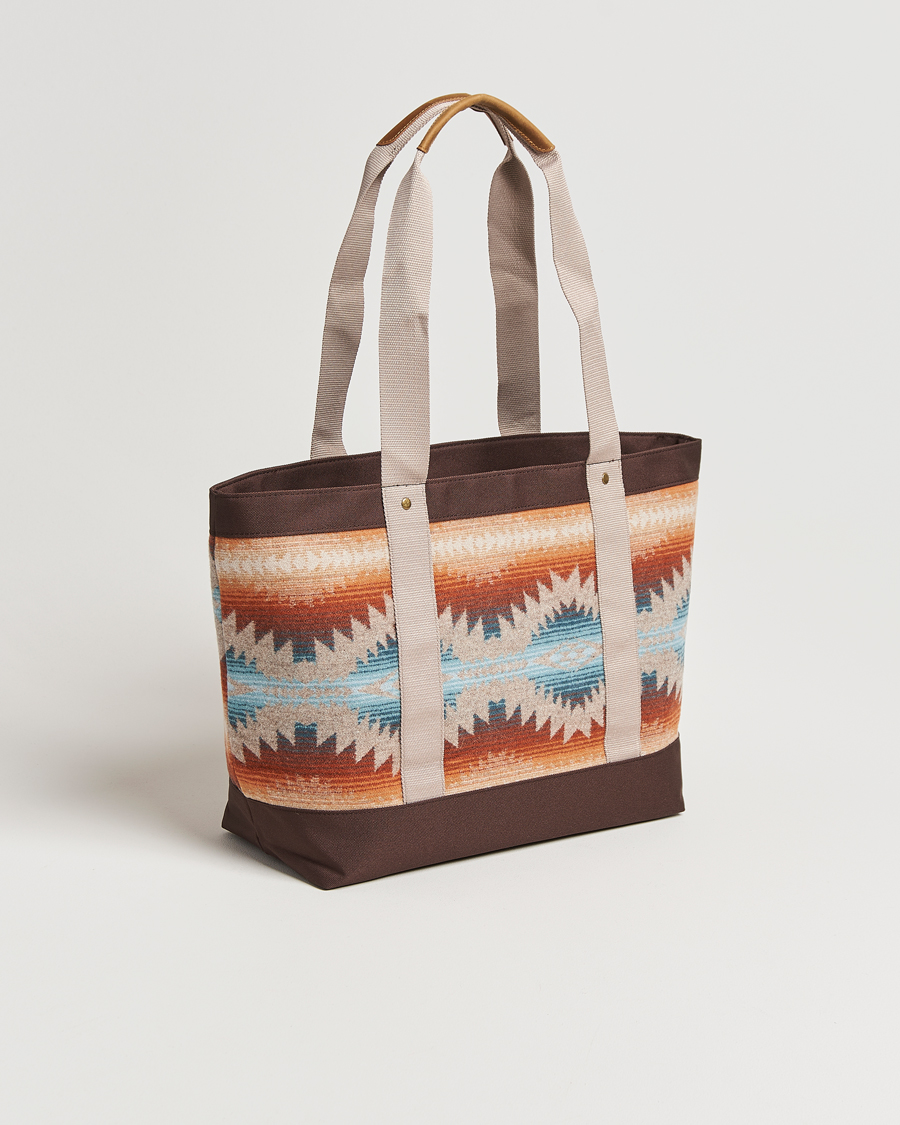 Herre | Vesker | Pendleton | Zip Tote Bag Sunset Pass Brown