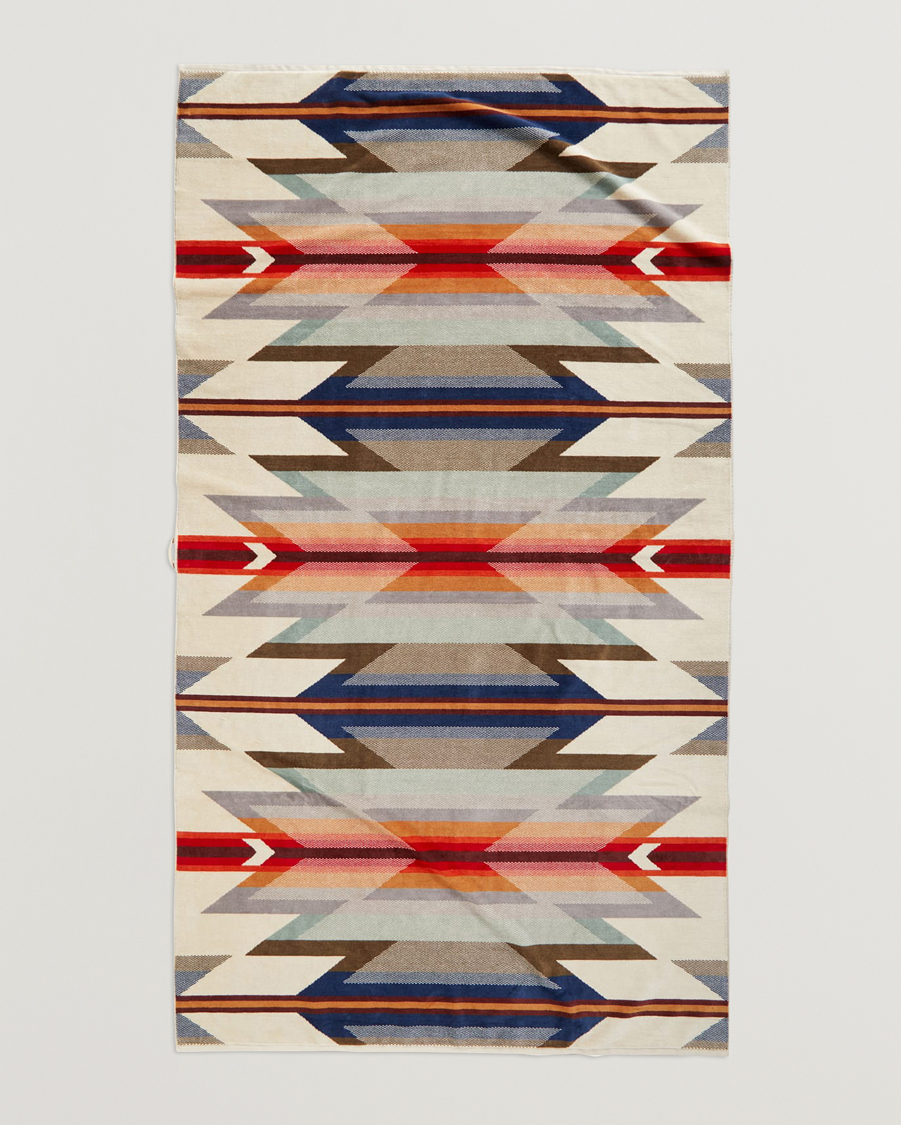Herre | Tekstiler | Pendleton | Oversized Jacquard Spa Towel Wyeth Trail