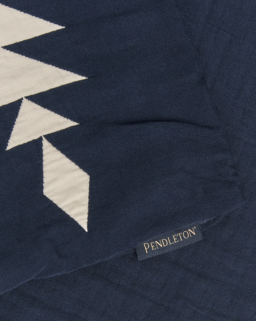Herre | Pendleton Organic Cotton Matelasse Pillow Midnight Nova | Pendleton | Organic Cotton Matelasse Pillow Midnight Nova