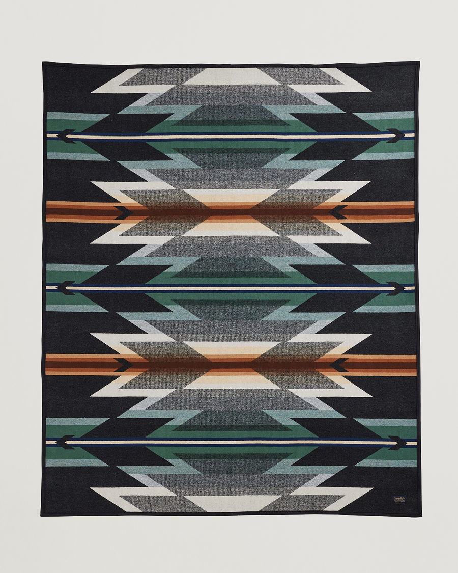 Herre | Tekstiler | Pendleton | Jacquard Napped Robe Oxford Wyeth Trail