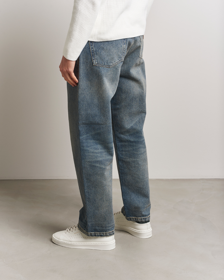 Herre | Sneakers | Axel Arigato | Court Sneaker Off White/Blue