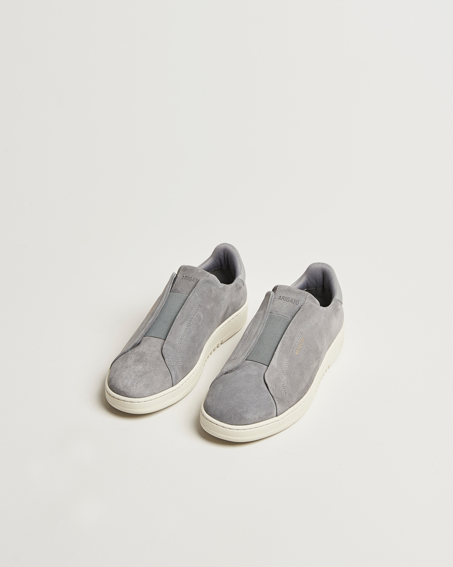Herre | Sneakers | Axel Arigato | Dice Laceless Suede Sneaker Dark Grey