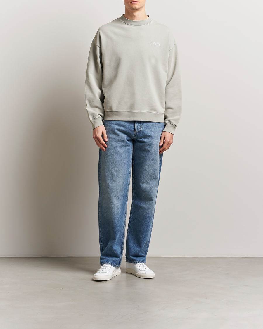 Herre | Gensere | Axel Arigato | Honor Washed Sweatshirt Sage Green