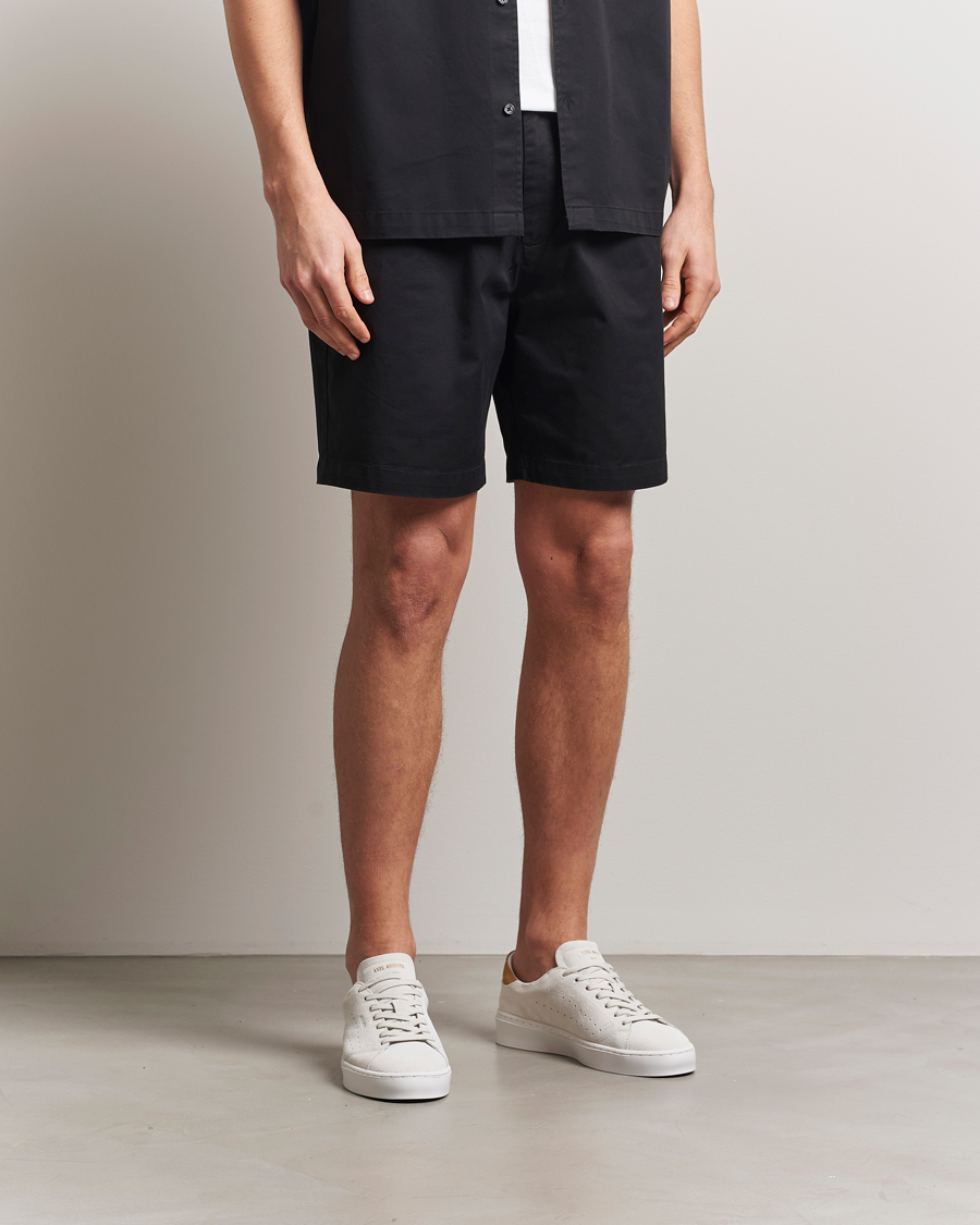 Herre | Shorts | Axel Arigato | Stitch Embroidered Shorts Black