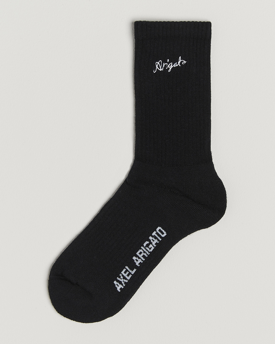 Herre | Undertøy | Axel Arigato | Sribble Logo Socks Black