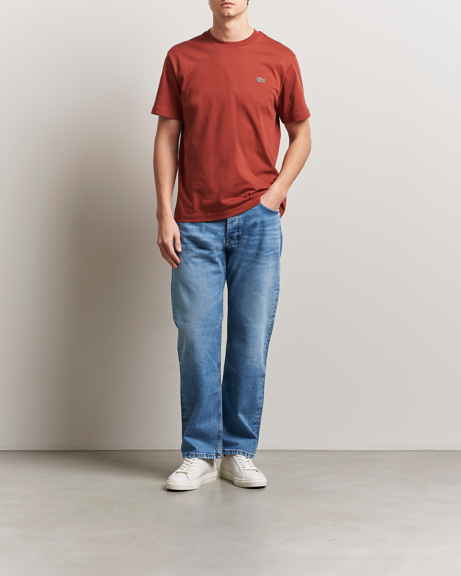 Herre | T-Shirts | Lacoste | Crew Neck T-Shirt Iberis