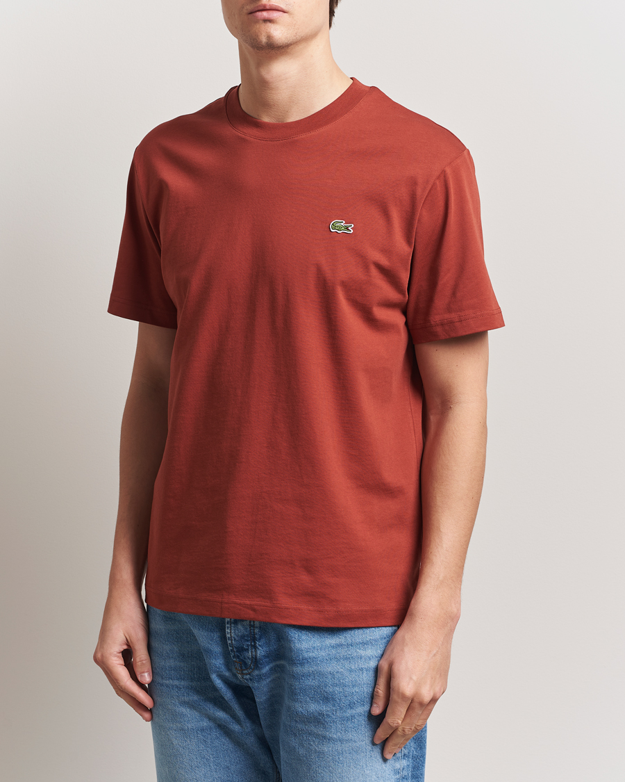 Herre | T-Shirts | Lacoste | Crew Neck T-Shirt Iberis