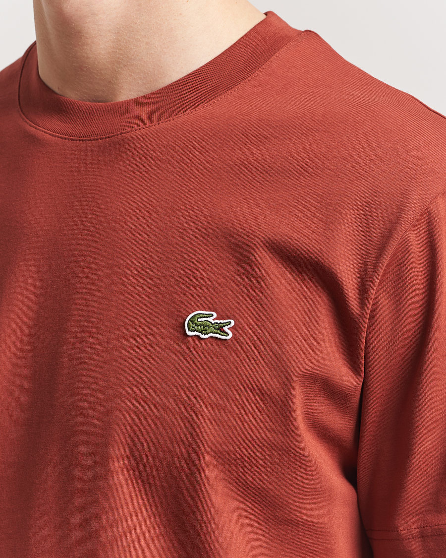 Herre | T-Shirts | Lacoste | Crew Neck T-Shirt Iberis