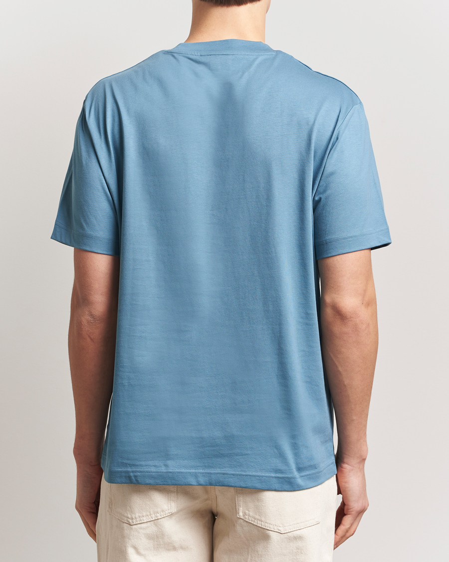 Herre | T-Shirts | Lacoste | Crew Neck T-Shirt Limestone