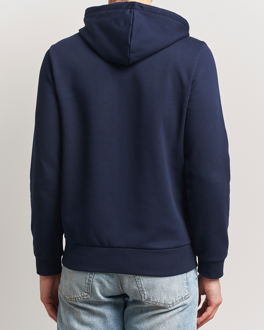 Herre | Gensere | Lacoste | Full Zip Hoodie Navy Blue