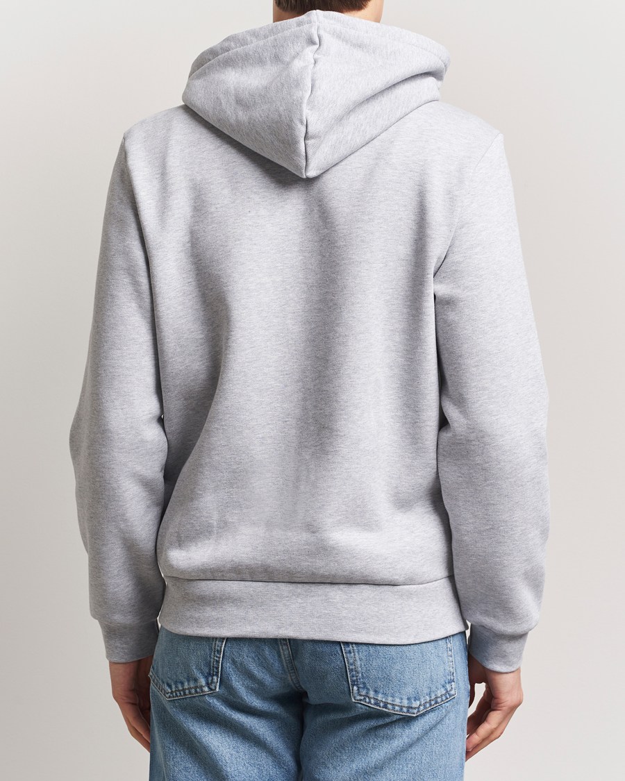 Herre | Gensere | Lacoste | Full Zip Hoodie Silver Chine